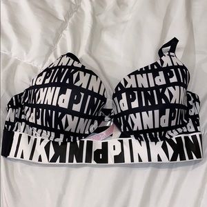 pink victoria secret bra